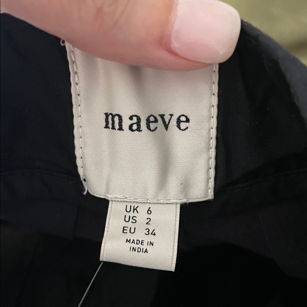 Maeve Jellyfish Cullotte Wide Leg Crop Pants - Picture 5 of 5
